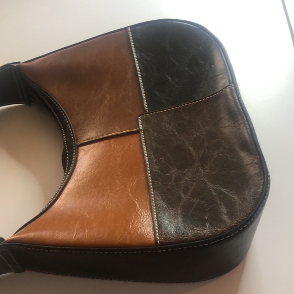 Chateau Handbags - Woman’s fall Y2k VTG retro color block hand bag